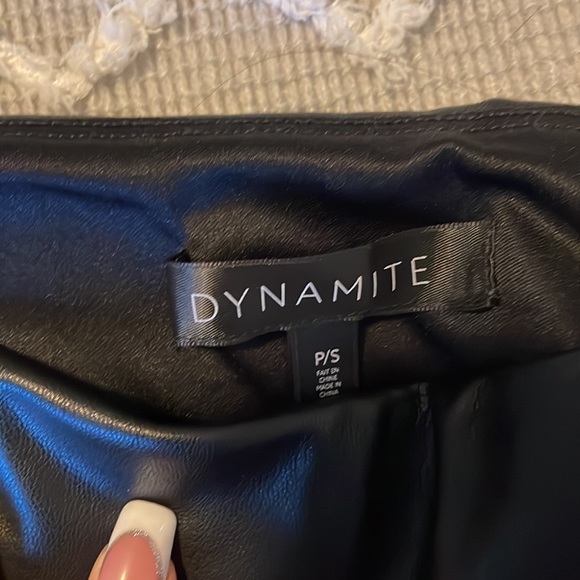 Black leather pants - Picture 3 of 4